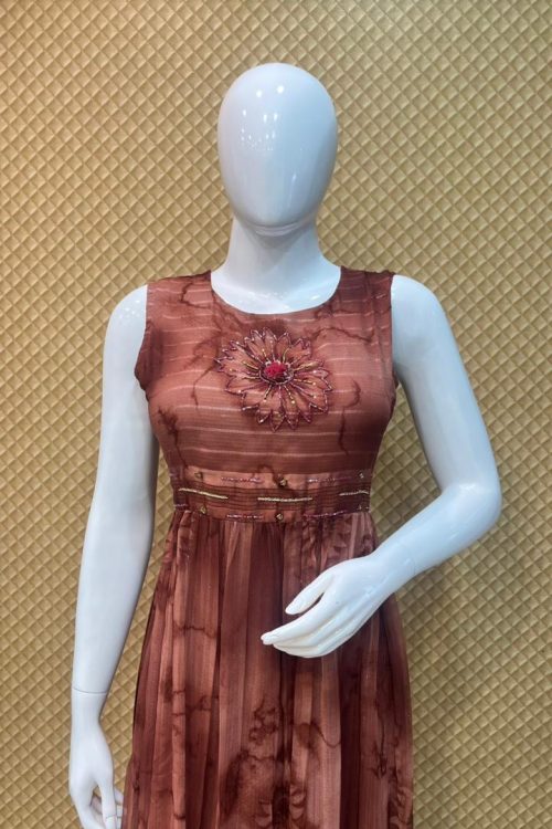 Party Wear Kurti – D.No. VB4619